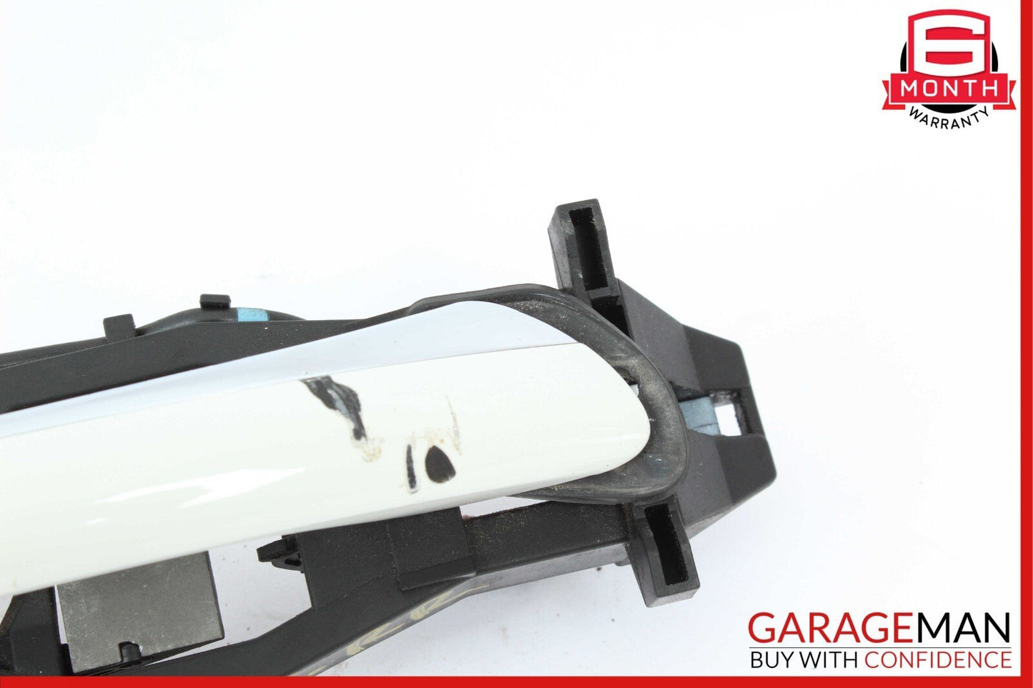 07-09 Mercedes W211 E350 Exterior Door Handle Rear Right Side White OEM