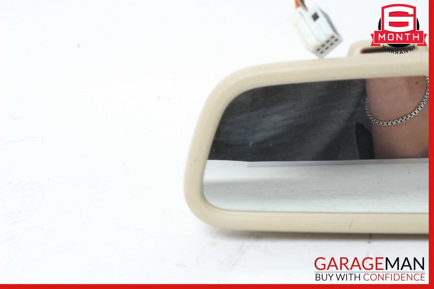 08-14 Mercedes W204 C63 AMG Interior Top Upper Rear View Mirror Assembly