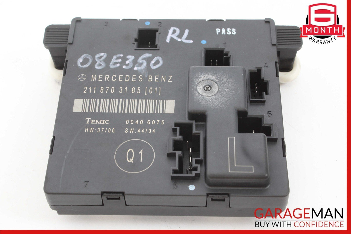 03-09 Mercedes W211 E350 E320 Rear Left Side Door Controller Module Unit OEM