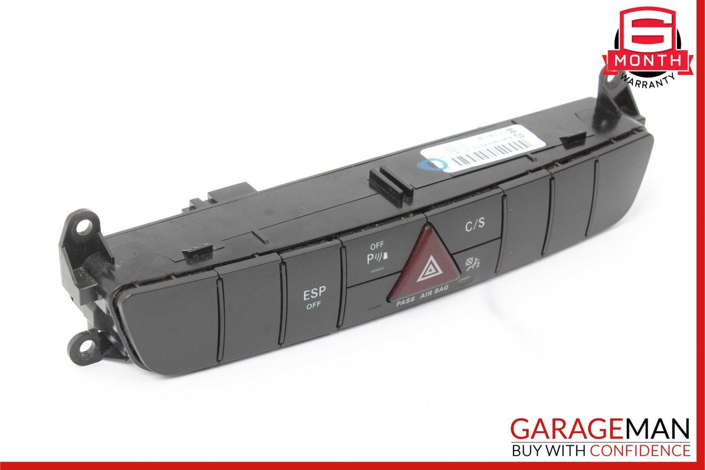 06-10 Mercedes W251 R350 R500 Center Dashboard Hazard ESP Control Switch OEM