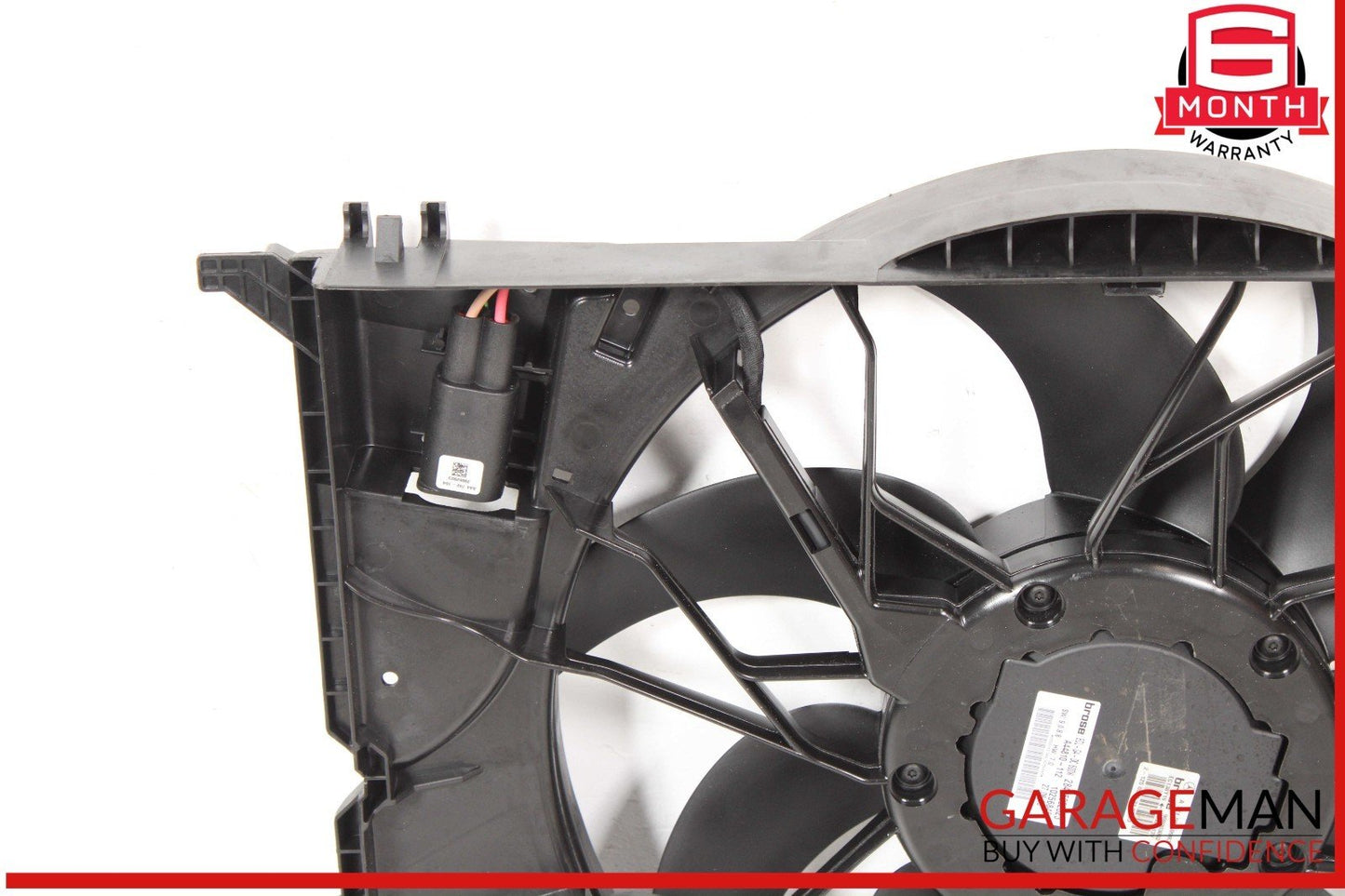 07-13 Mercedes W221 S550 S400 Engine Cooling Fan Motor Assembly 2215000993 OEM