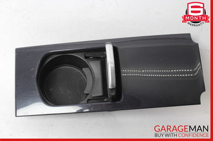 10-16 Porsche Panamera 970 Rear Center Console Cupholder Compartment Assy Wood