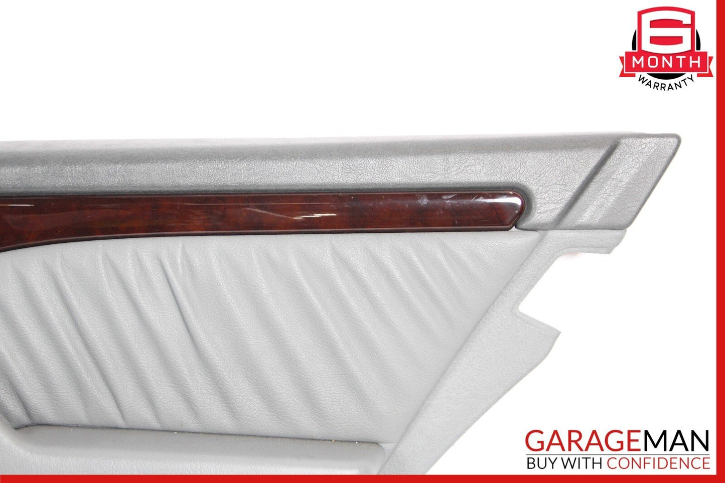 96-97 Mercedes W202 C230 C280 Rear Right Side Interior Door Panel Cover Grey OEM