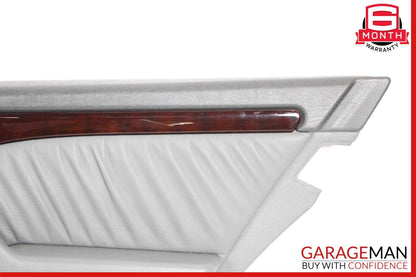 96-97 Mercedes W202 C230 C280 Rear Right Side Interior Door Panel Cover Grey OEM