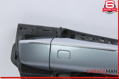 12-18 Audi A7 A6 Right Passenger Side Exterior Door Handle Silver 4H0837886 OEM