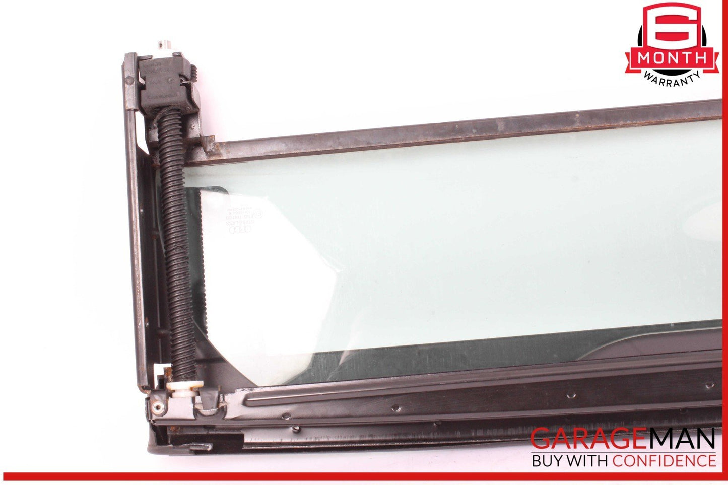 00-06 Audi TT Wind Deflector Rear Window Glass 43R000470 OEM
