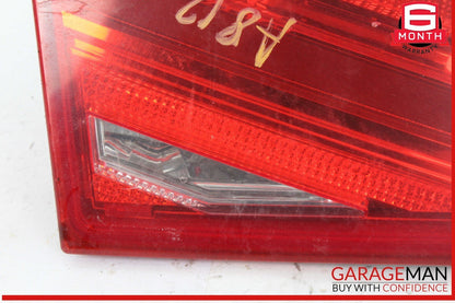 11-14 Audi A8 Quattro Rear Left Driver Side Inner Taillight Light Lamp OEM