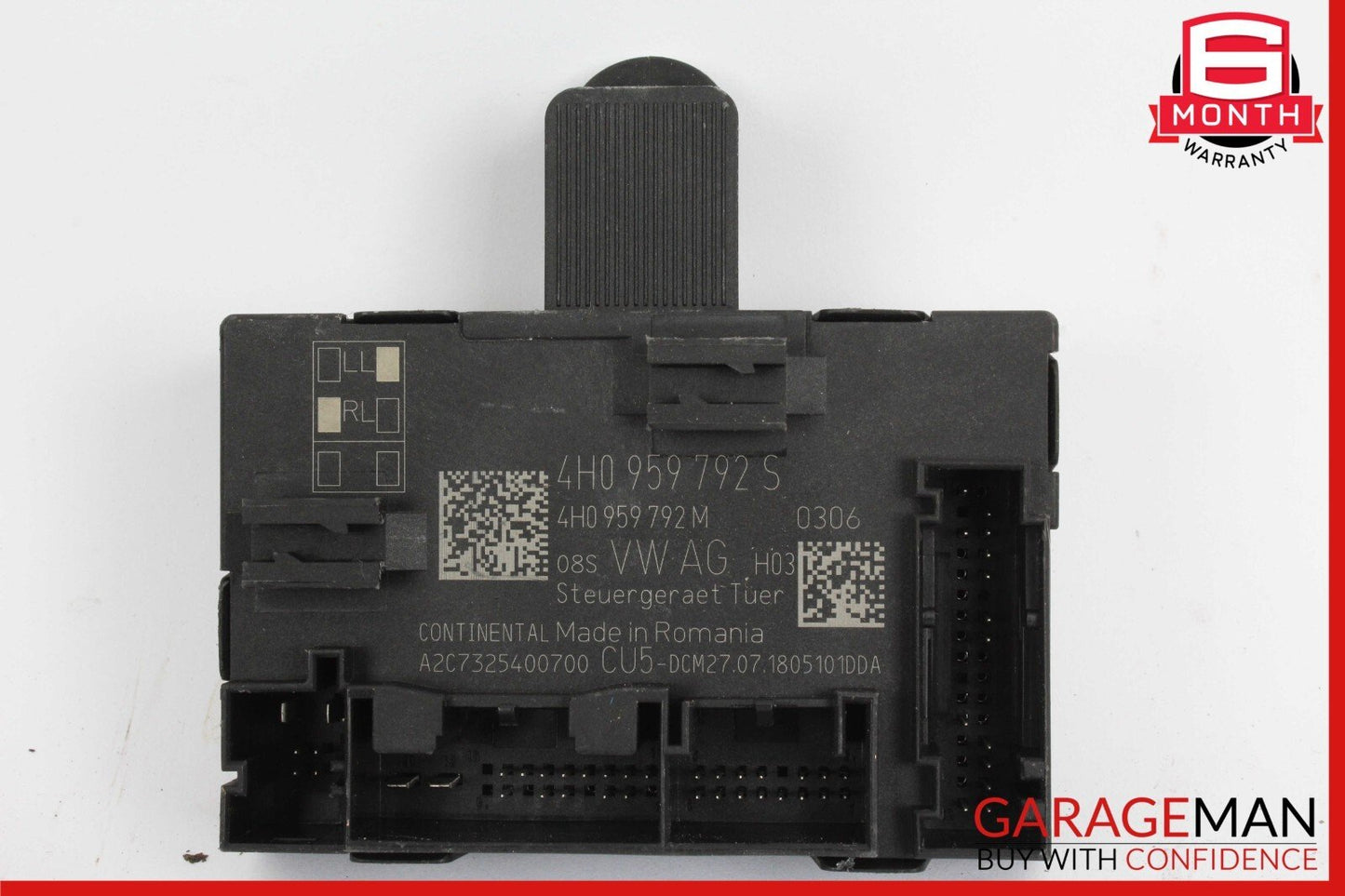 15-24 PORSCHE MACAN FRONT RIGHT SIDE DOOR CONTROL MODULE OEM 4H0959792S