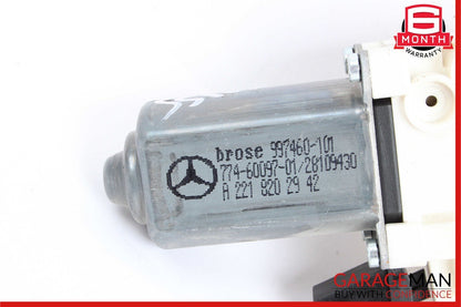 07-13 Mercedes W221 S550 S600 S63 AMG Rear Left Door Window Regulator Motor Unit