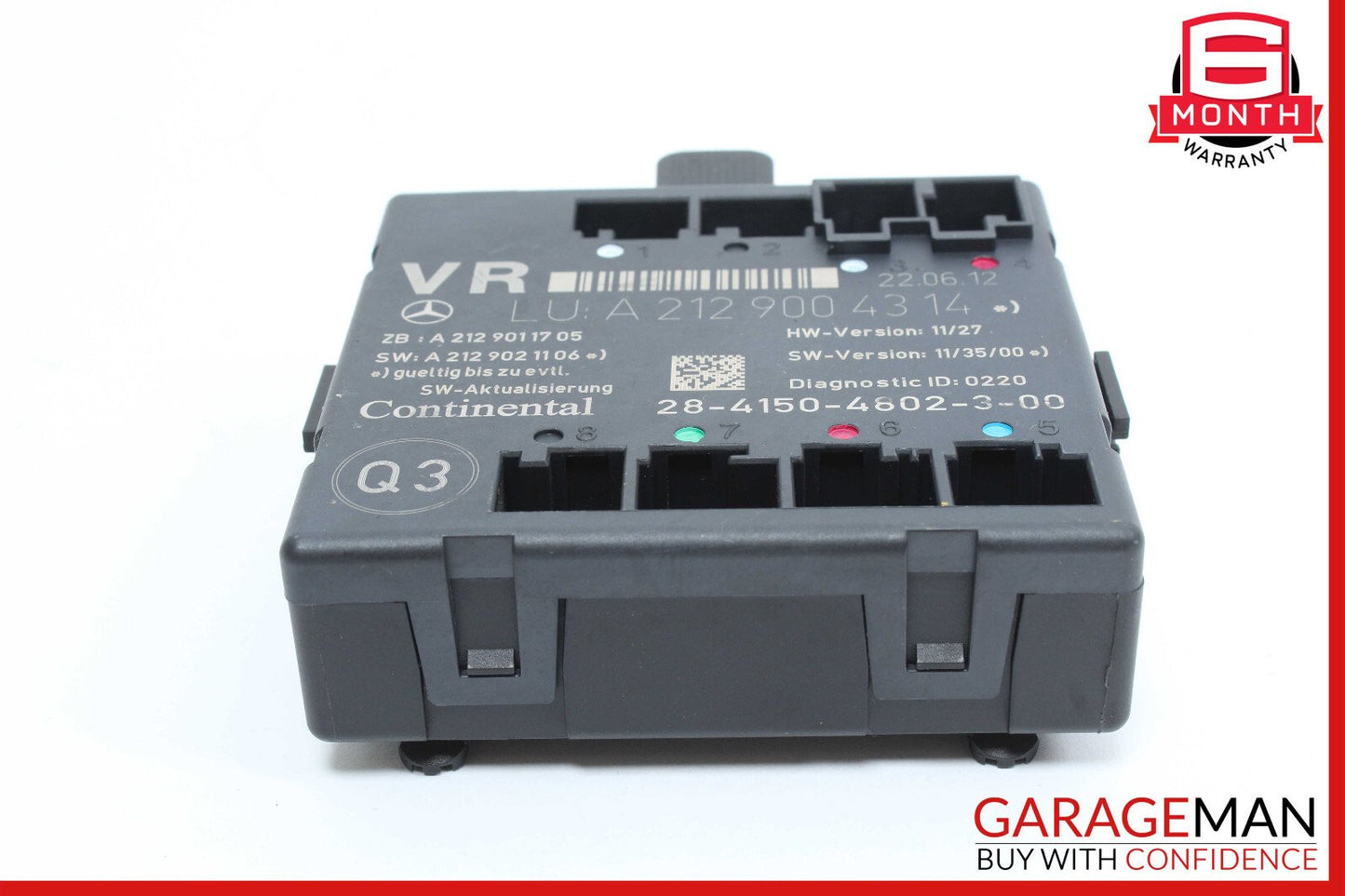 08-18 Mercedes W212 E350 SLK250 C250 Front Right Side Door Control Module OEM