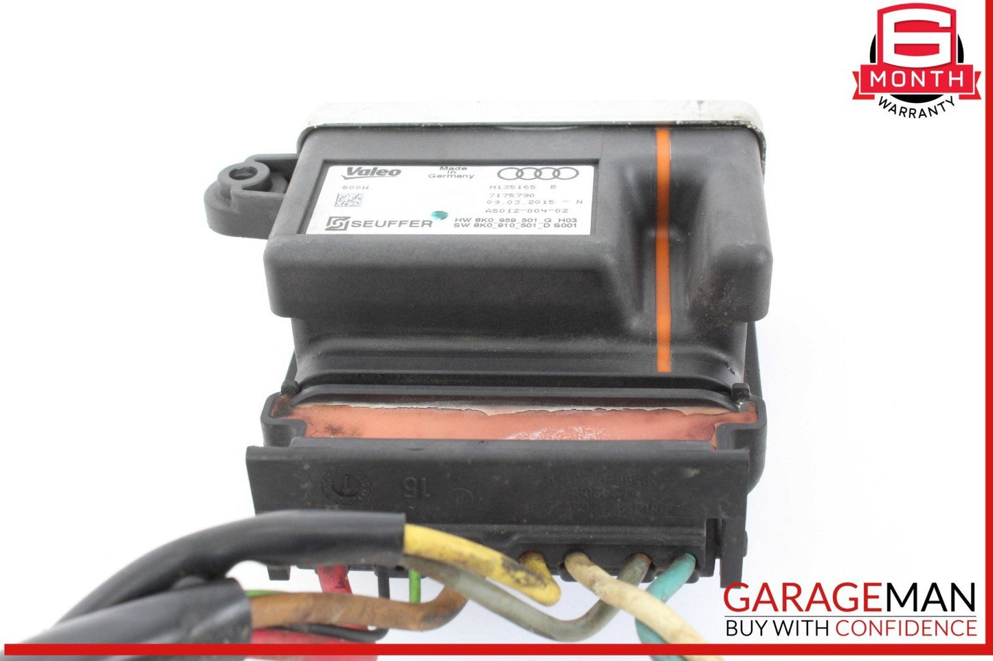 13-17 Audi Q5 Engine Cooling Fan Control Module Unit 8K0959501G OEM
