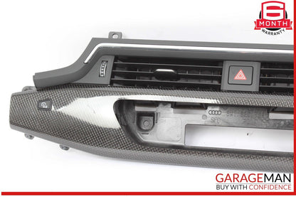 17-24 Audi S5 A4 Dash Dashboard Center AC A/C Air Vent Grille Grill Panel OEM