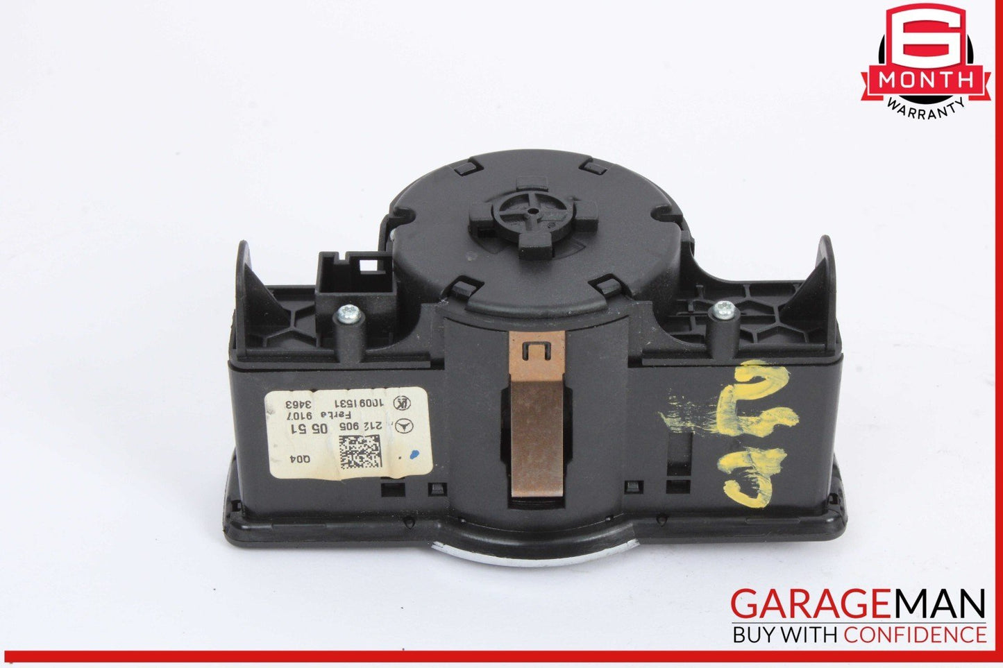 08-20 Mercedes W204 C250 GLK350 Headlight Fog Light Switch Control Module OEM
