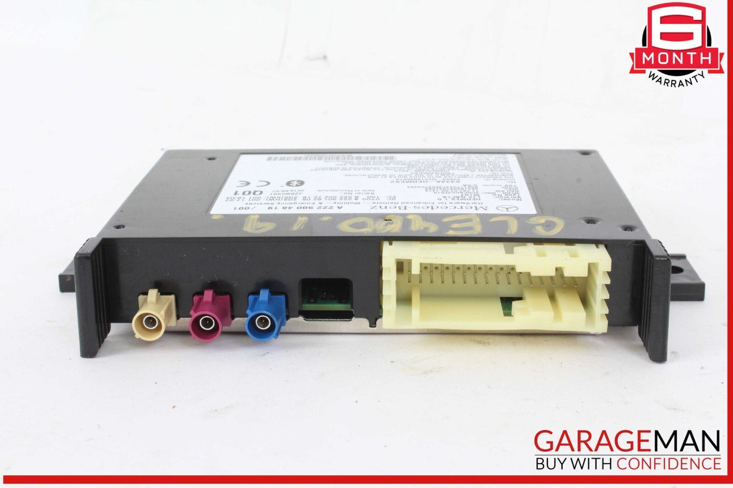 16-19 Mercedes W166 GLE400 Bluetooth Telematic Control Module Unit 2229004819