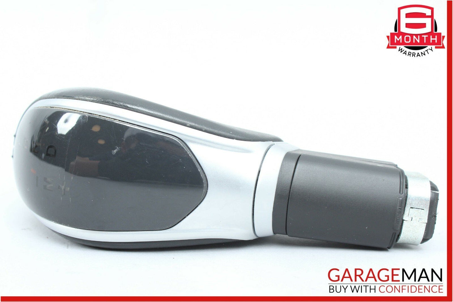 14-17 Maserati Ghibli Floor Gear Shift Shifter Knob Leather Black OEM