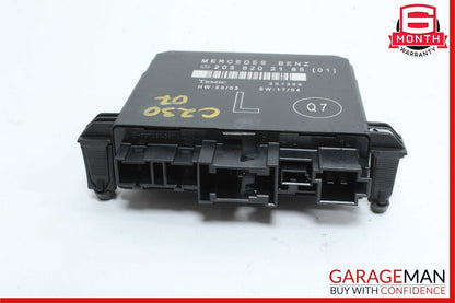 01-07 Mercedes W203 C230 C240 Door Control Module Rear Left 2038202185 OEM