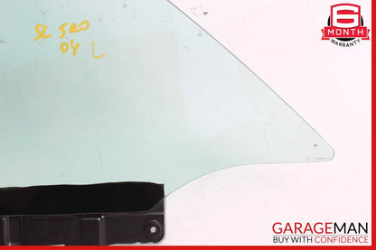 03-12 Mercedes R230 SL500 Rear Left Side Door Window Quarter Auto Glass Clear
