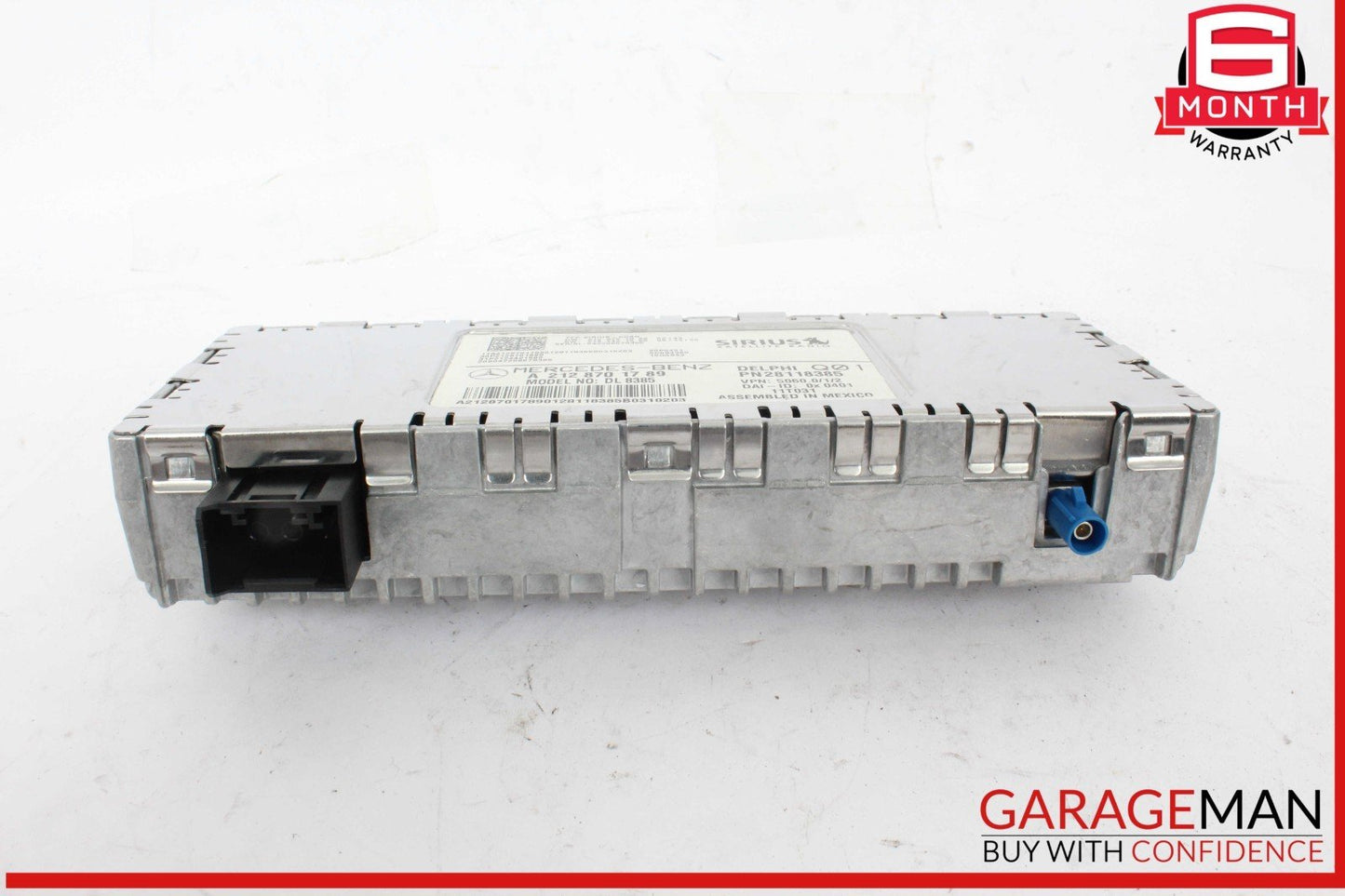 08-12 Mercedes W204 C300 E350 Sirius Satellite Radio Receiver Module OEM
