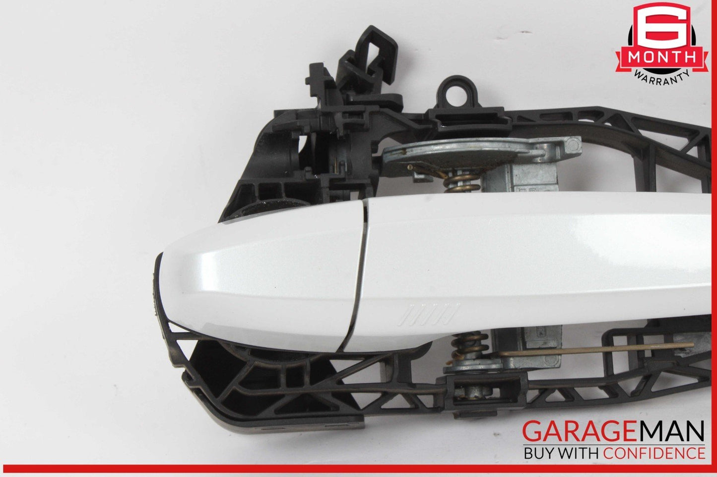 14-18 BMW X5 X6 Rear Left Driver Side Exterior Door Handle White OEM
