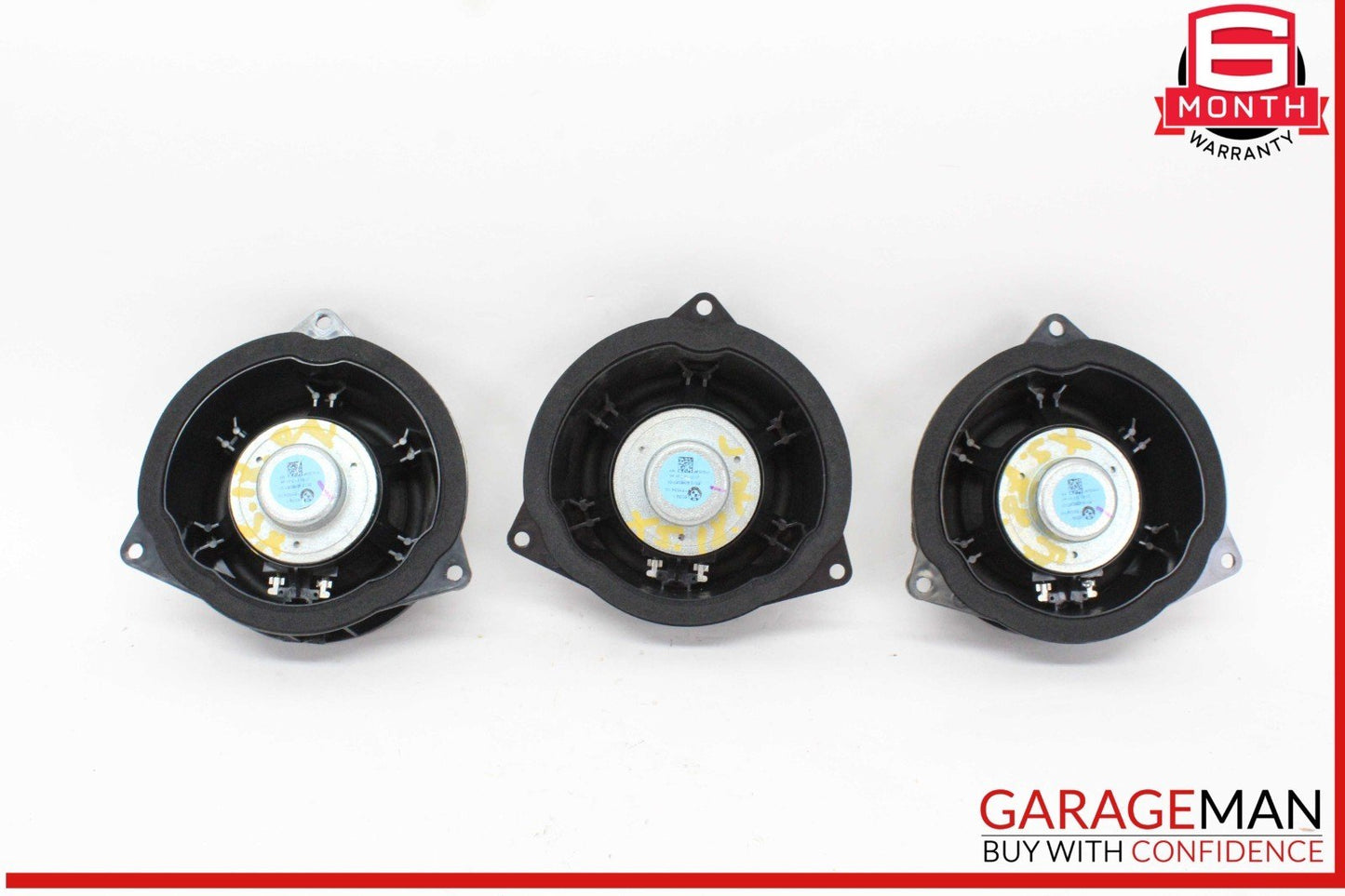 14-18 BMW X5 F15 X6 Front or Rear Door Audio Sound Speaker Set of 3 9286367 OEM