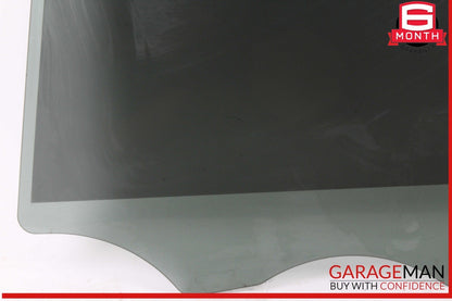 11-18 Porsche Cayenne 958 Hybrid S Rear Left Driver Side Door Window Glass OEM