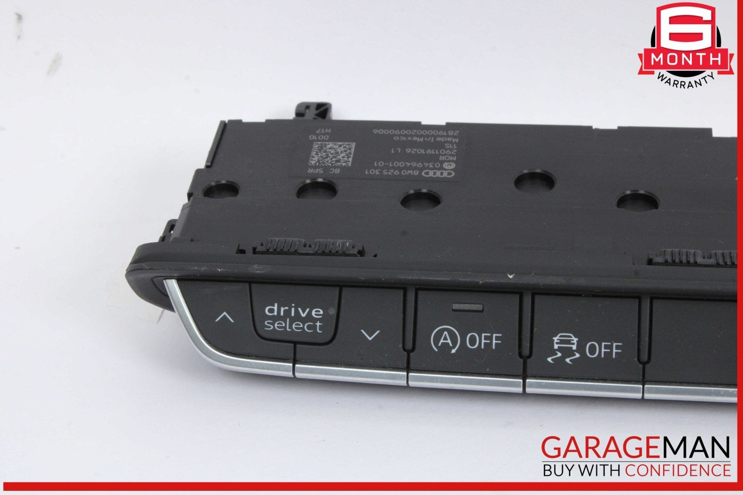 17-24 Audi S5 A4 Q5 S4 Traction Parking Control Multi Switch Panel 8W0925301 OEM