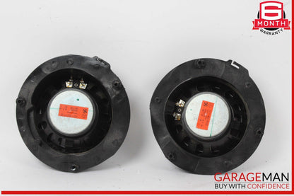 03-06 Mercedes W211 E350 Rear Right & Left Side Door Audio Speakers Set of 2 OEM
