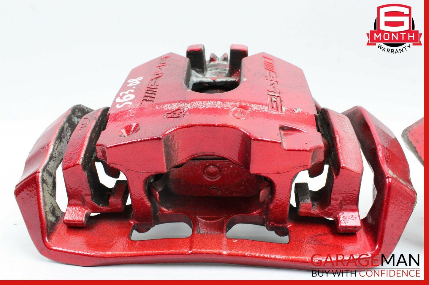 07-14 Mercedes W221 S63 CL63 CL65 AMG Rear Left And Right Brake Caliper Set OEM