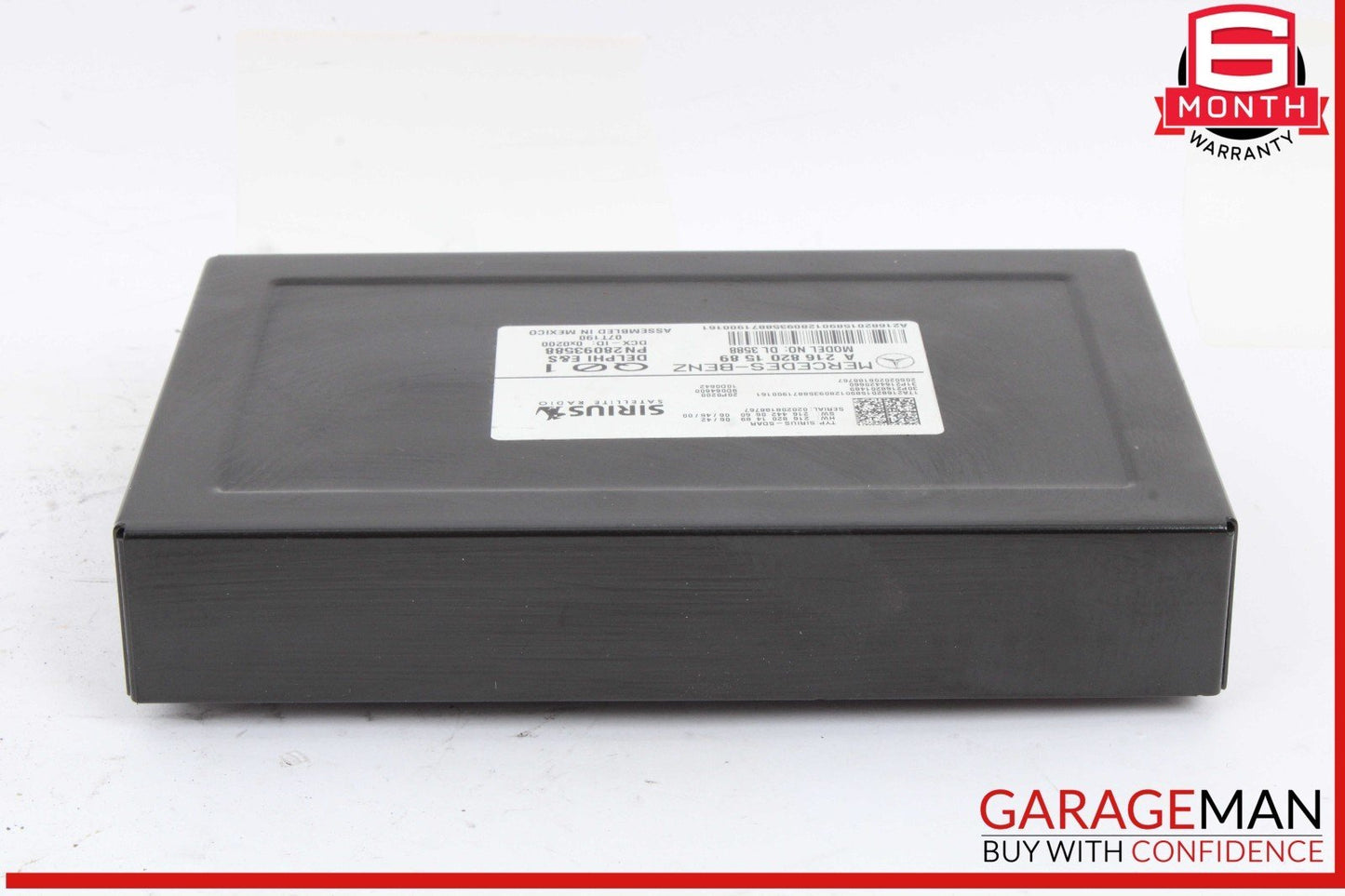 07-14 Mercedes W221 S550 SLK350 Sirius Satellite Radio Module Receiver OEM