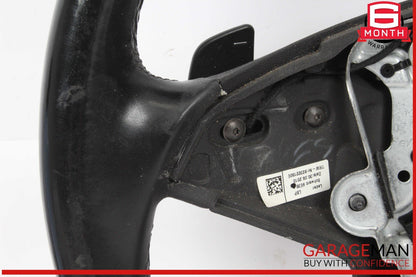 10-13 Mercedes W212 E350 Wagon Steering Wheel w/ Paddle Shifters Black OEM
