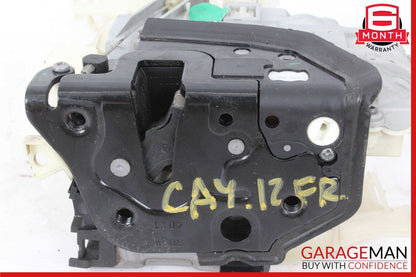 11-18 Porsche Cayenne 958 Front Right Door Lock Latch Actuator OEM