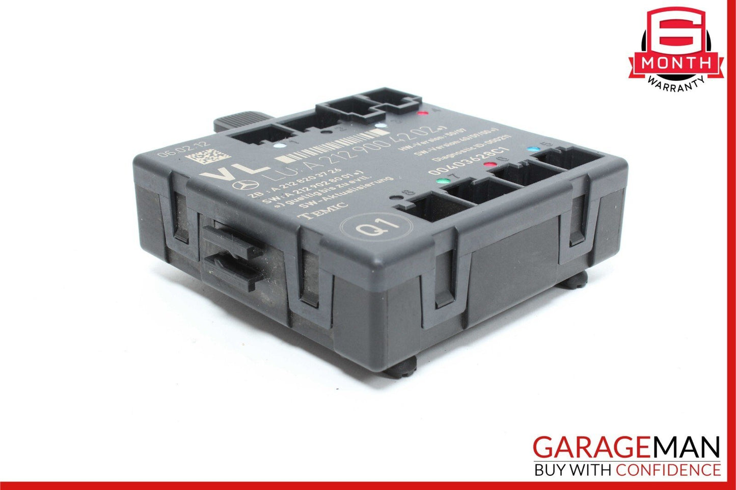 08-18 Mercedes W204 C250 C300 E350 Front Left Side Door Control Module Unit