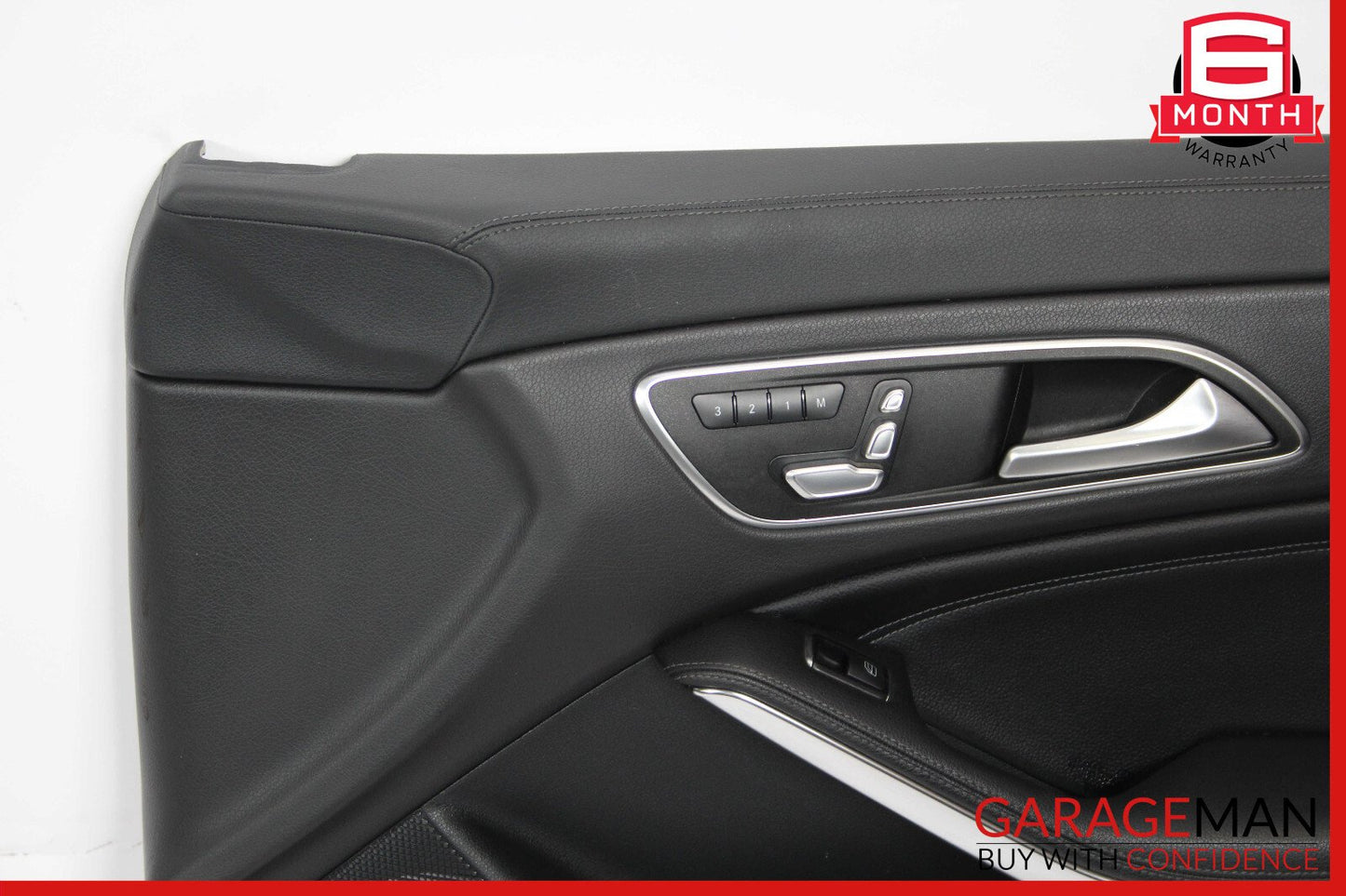14-19 Mercedes W117 CLA45 Front Right Interior Door Trim Panel Black OEM