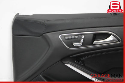 14-19 Mercedes W117 CLA45 Front Right Interior Door Trim Panel Black OEM