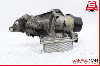 05-13 Mercedes W164 ML350 E350 M272 Engine Oil Filter Cooler Housing 2721800410