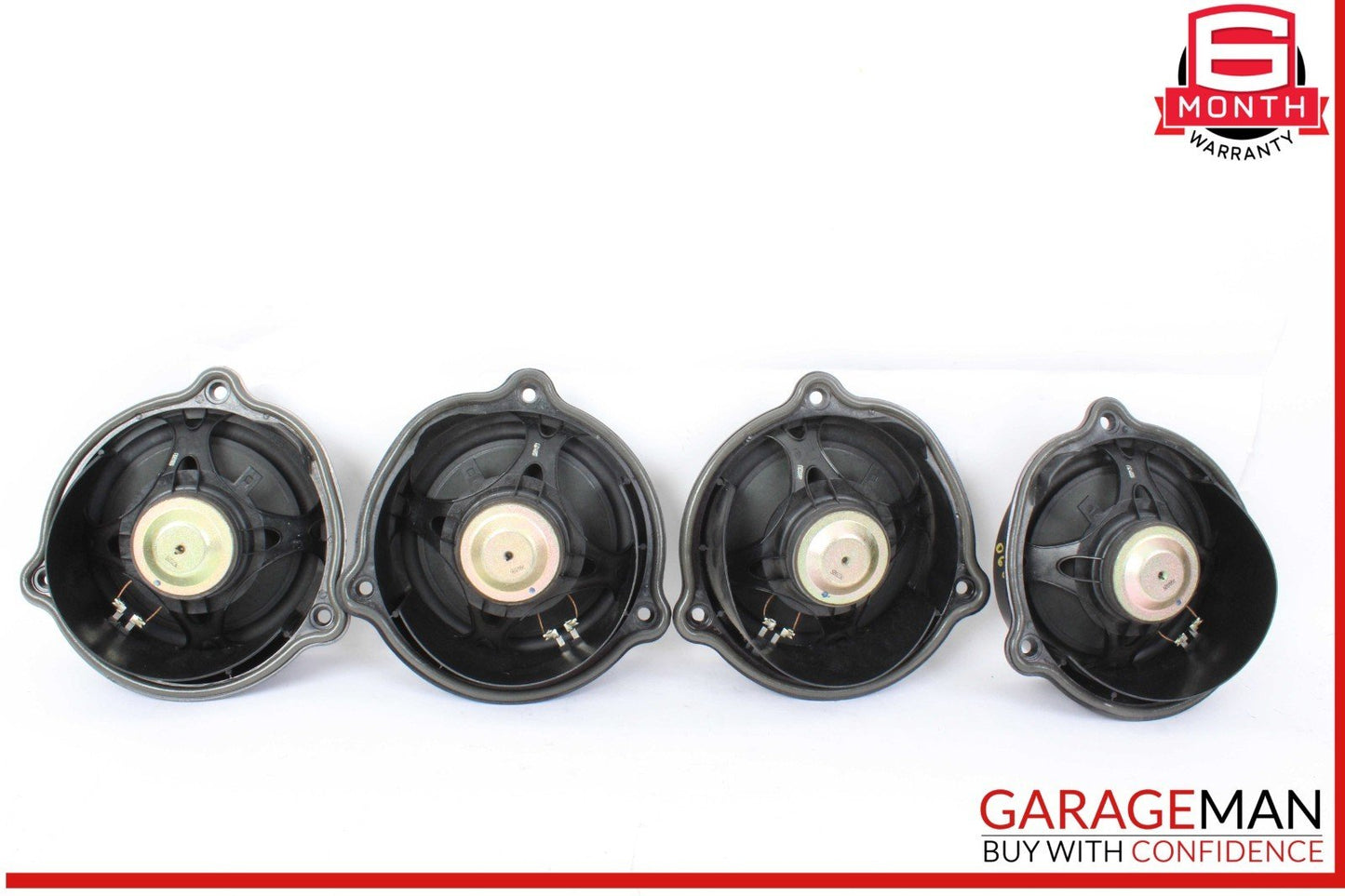 06-11 Mercedes W219 CLS500 CLS550 Door Sound Speakers Set of 4 Pc OEM