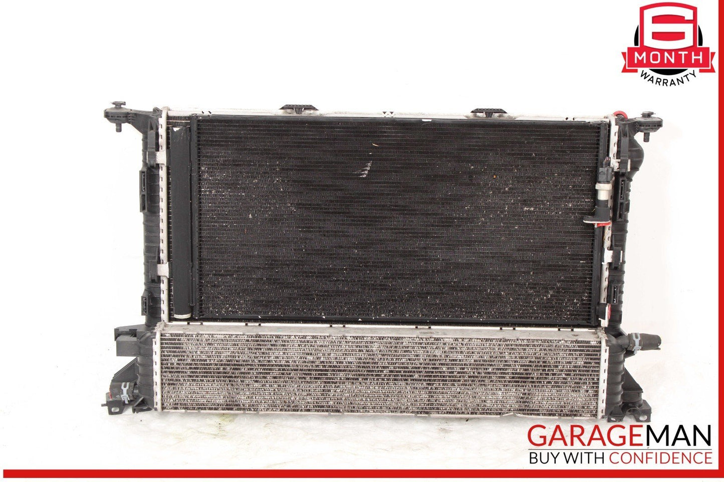 12-18 Audi A7 A6 Engine Radiator Condenser Cooler Fan Assembly OEM