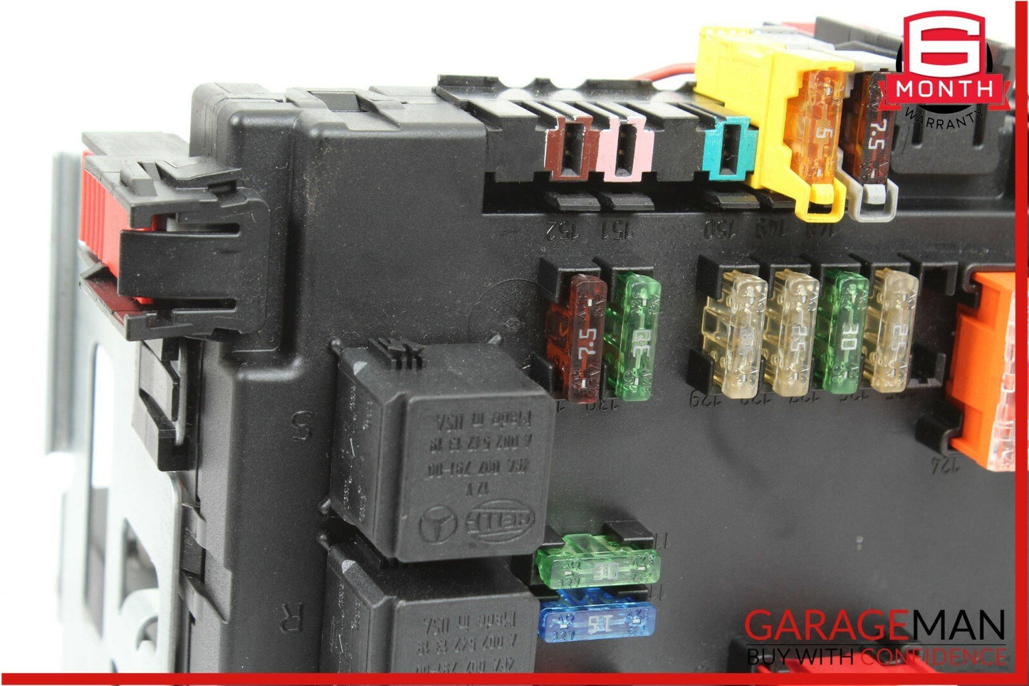 07-09 Mercedes S550 CL550 CL65 AMG Rear Trunk SAM Fuse Relay Box Module Assembly