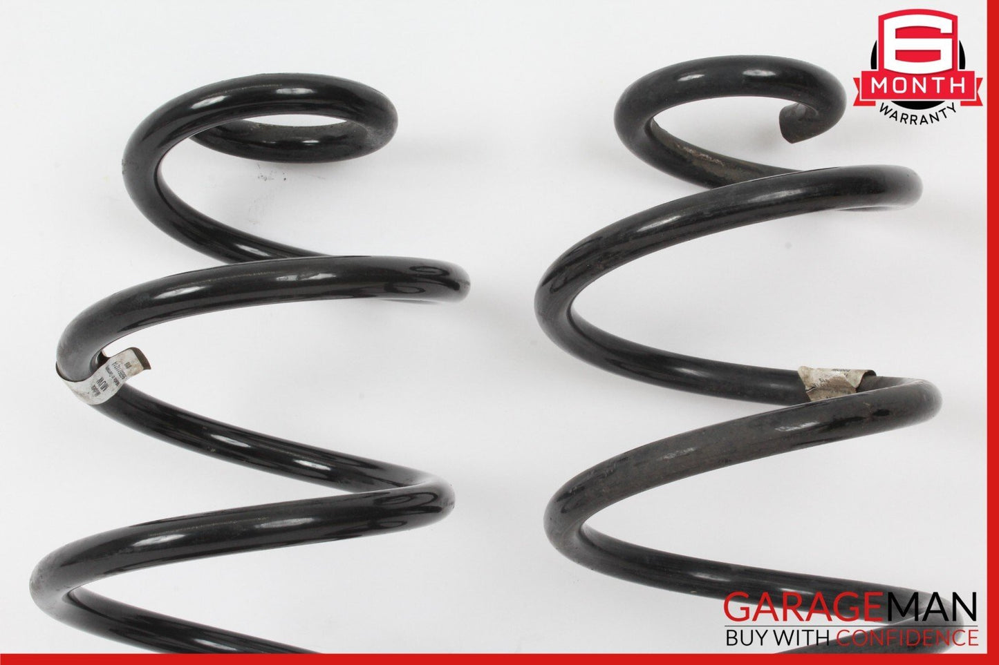 15-24 Porsche Macan 95B Rear Left & Right Shock Absorber Coil Spring Set OEM