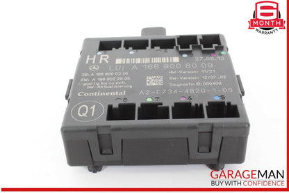 12-19 Mercedes X166 GL450 4MATIC GLE350 Rear Right Side Door Control Module Unit