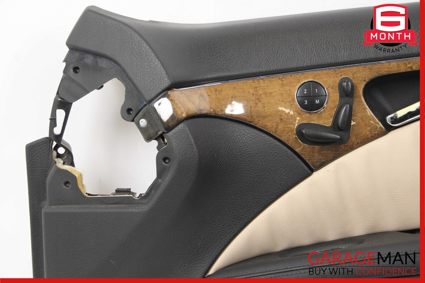 07-09 Mercedes W211 E350 E550 Front Right Side Interior Door Panel Trim Cover