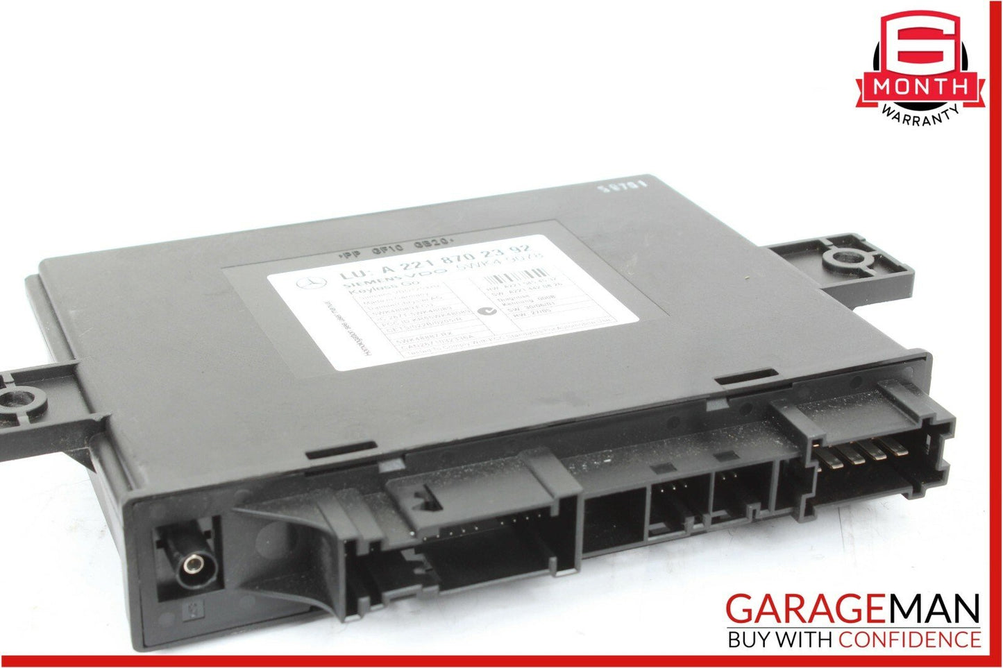 07-14 Mercedes CL550 S550 Keyless Go Control Controller Module Unit