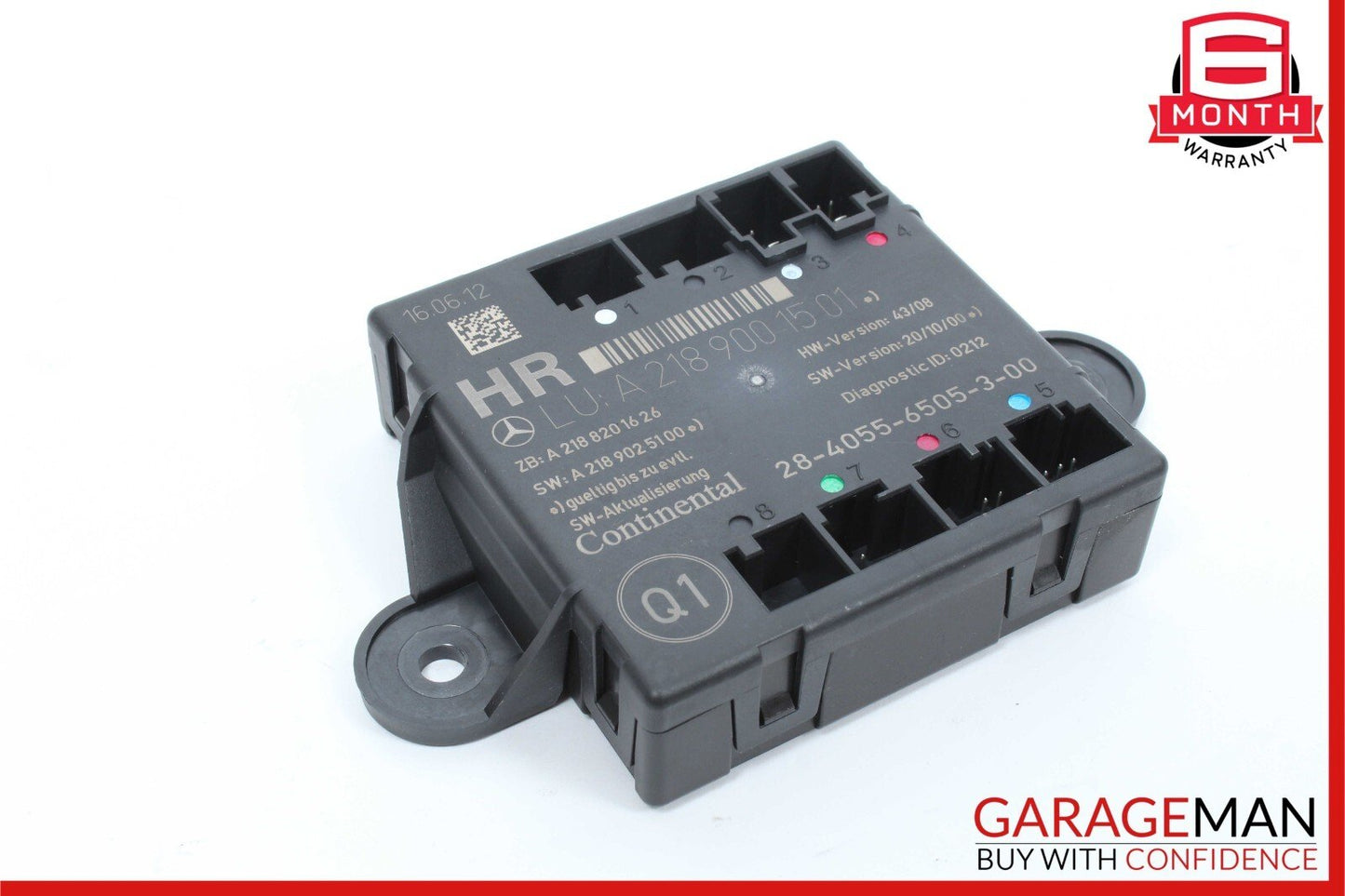 08-18 Mercedes E350 C250 C300 CLS550 Rear Right Side Door Control Module Unit