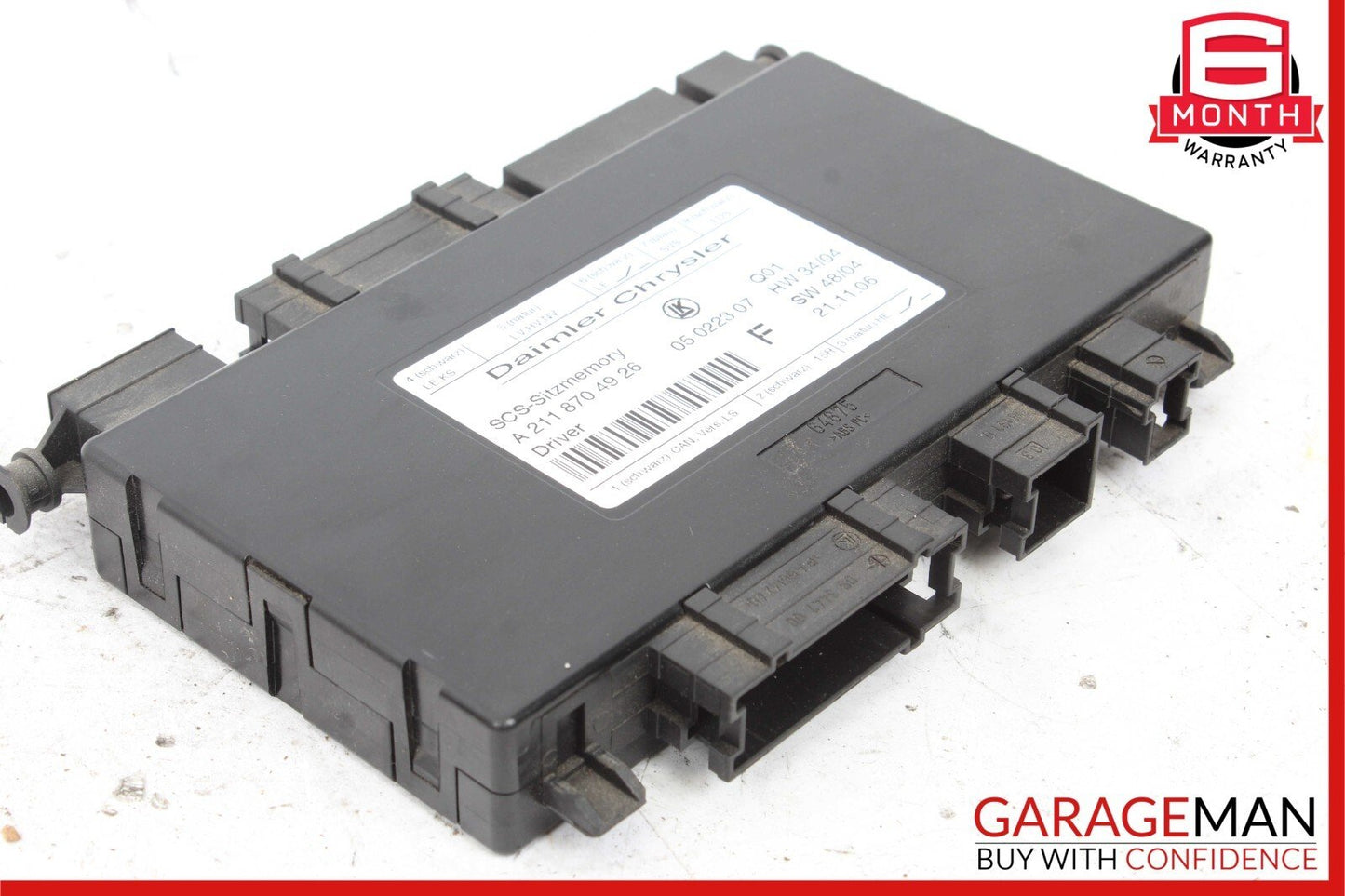 03-12 Mercedes E350 CLS550 ML500 R350 Front Left Side Seat Control Module Unit