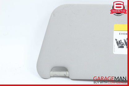 08-14 Mercedes W204 C300 Front Right Sun Visor Sunvisor Shade Grey OEM
