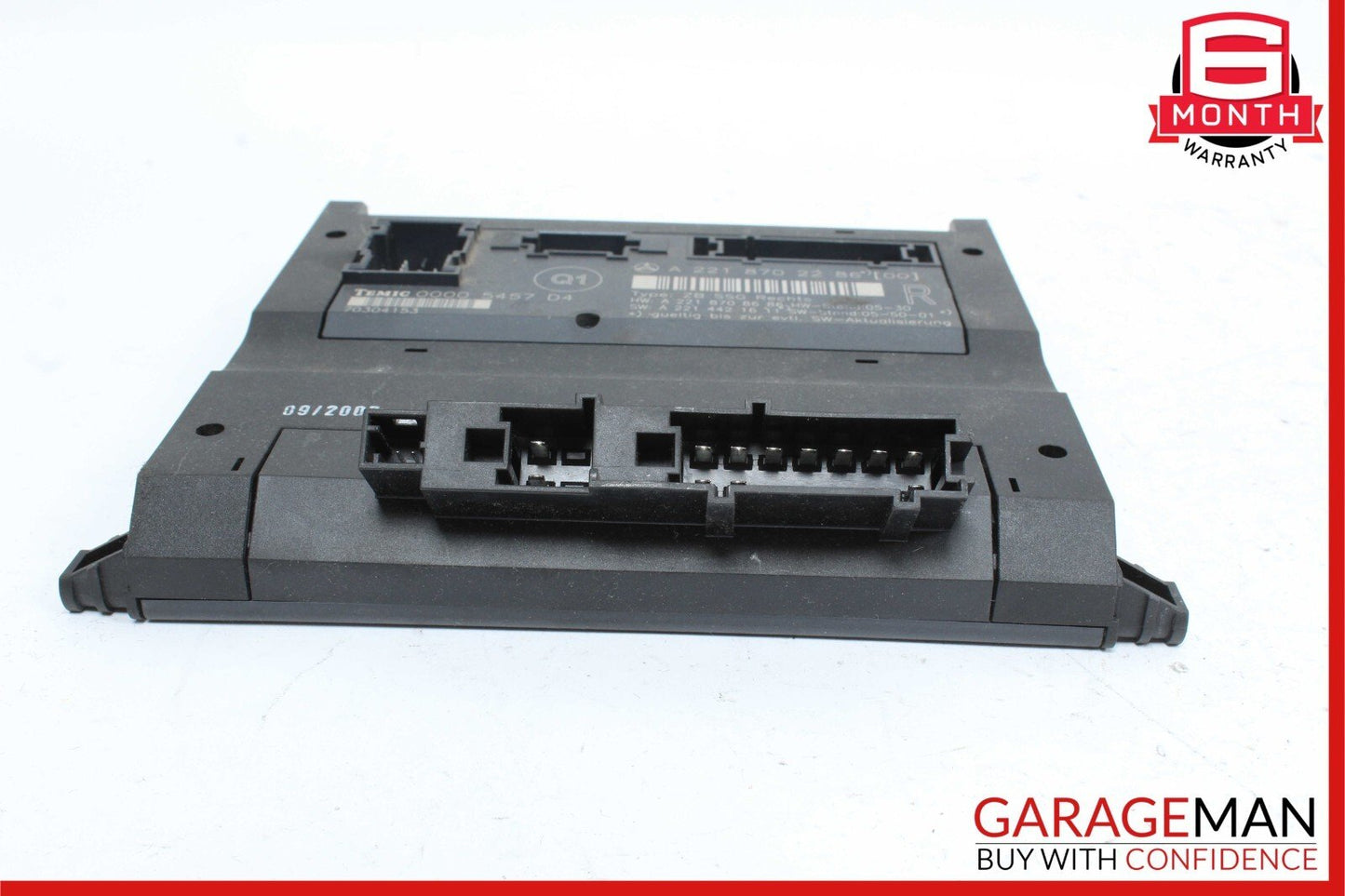 07-09 Mercedes W221 S550 Front Right Passenger Side Under Seat Control Module