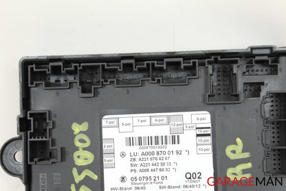 07-13 Mercedes W221 S550 S65 AMG Rear Door Control Module Unit 0008700192 OEM