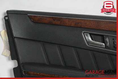 10-13 Mercedes W212 E500 E550 Front Left Driver Side Interior Door Panel Assy
