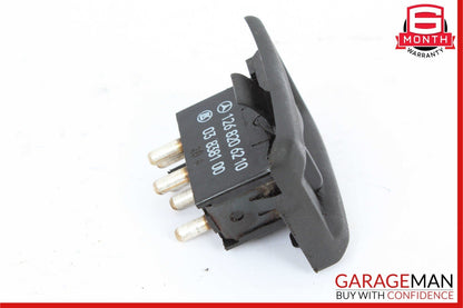 86-91 Mercedes W126 420SEL Rear Left Side Window Switch 1268206210 OEM