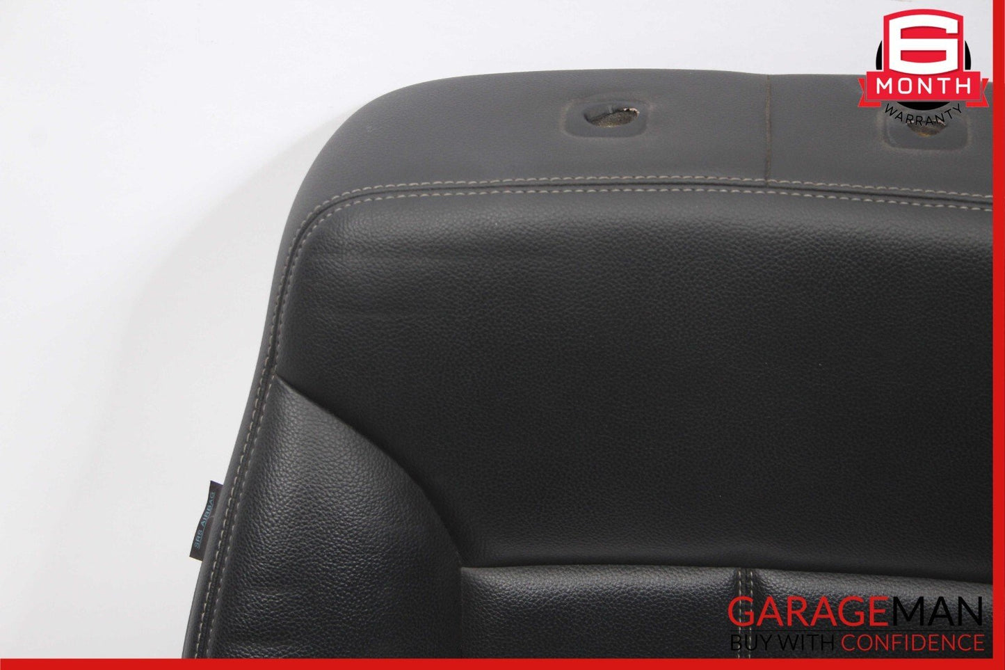 07-12 Mercedes X164 GL450 GL550 Front Right Top Upper Seat Cushion Leather Black